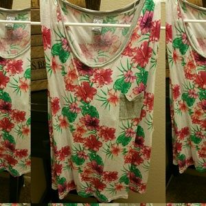 Floral tank top